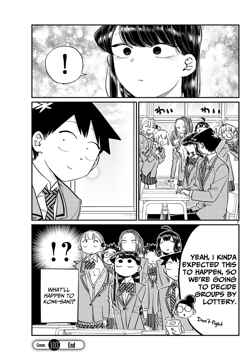 Komi-san wa Komyushou Desu Chapter 103.2 7